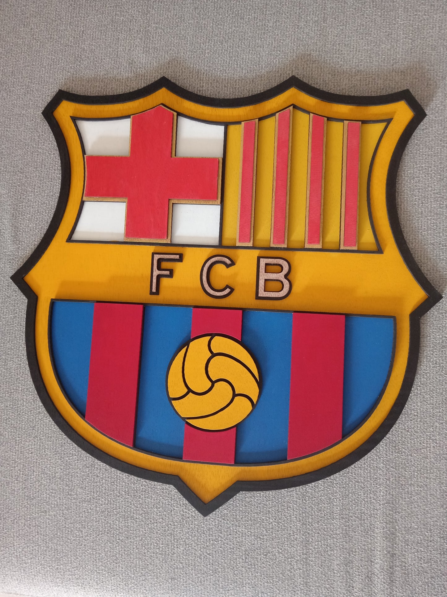 VECTOR DEL ESCUDO DEL F.C BARCELONA SVG - AI - DXF - LBRN2 - 00010-A