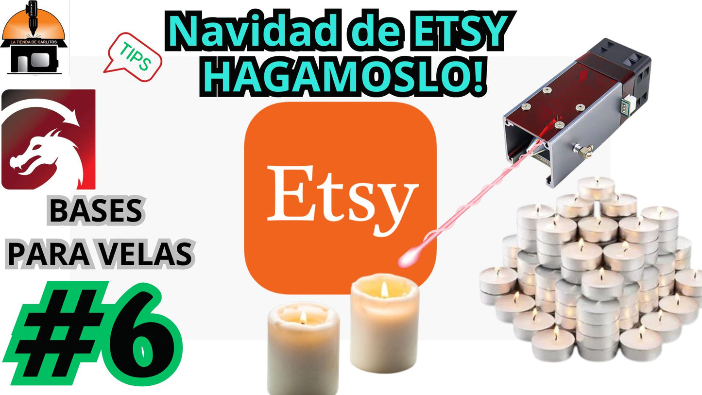 VECTOR base de velas navidad