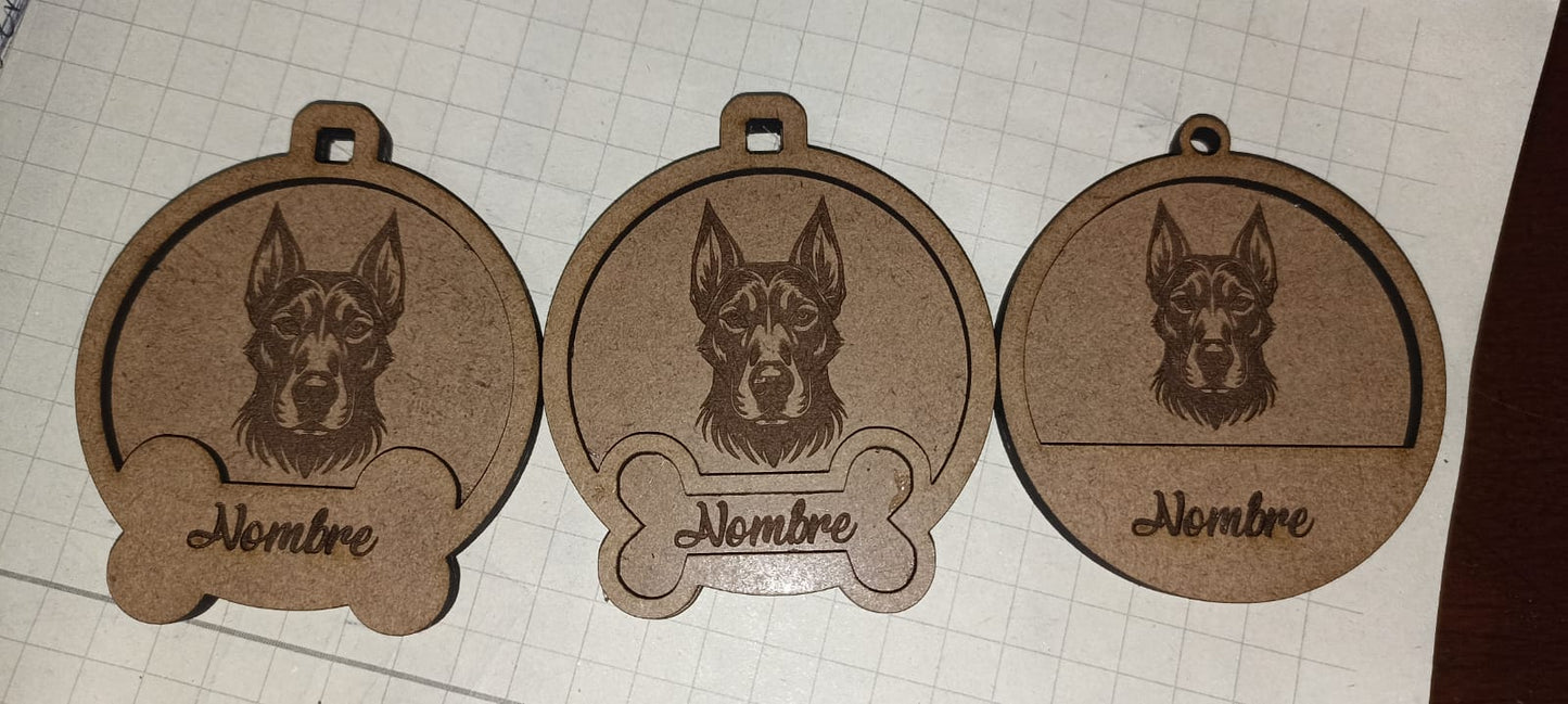 VECTOR MEDALLAS DE MASCOTAS