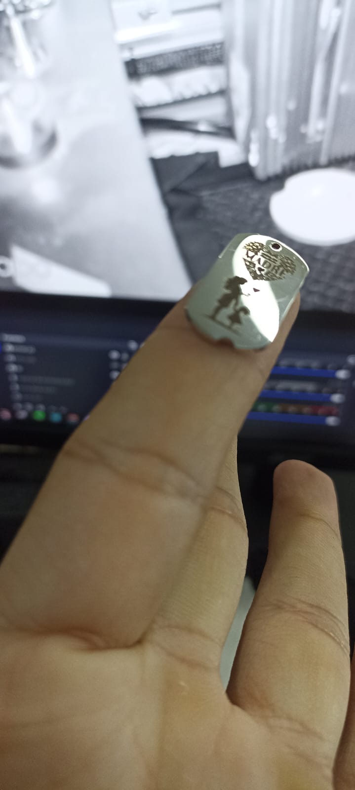 GRABADO EN DIJE DIA DE LAS MADRES
