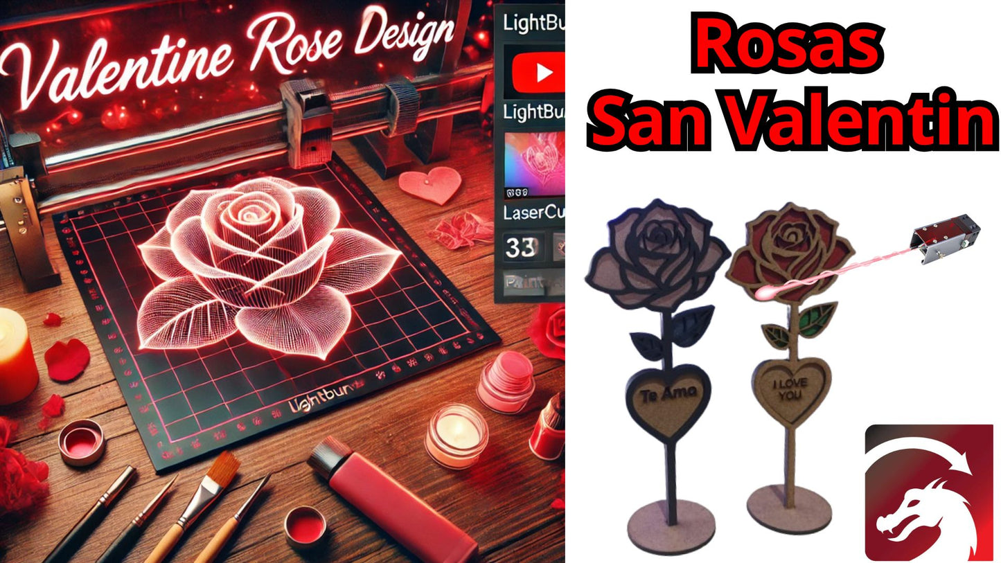 Rosa para san valentin