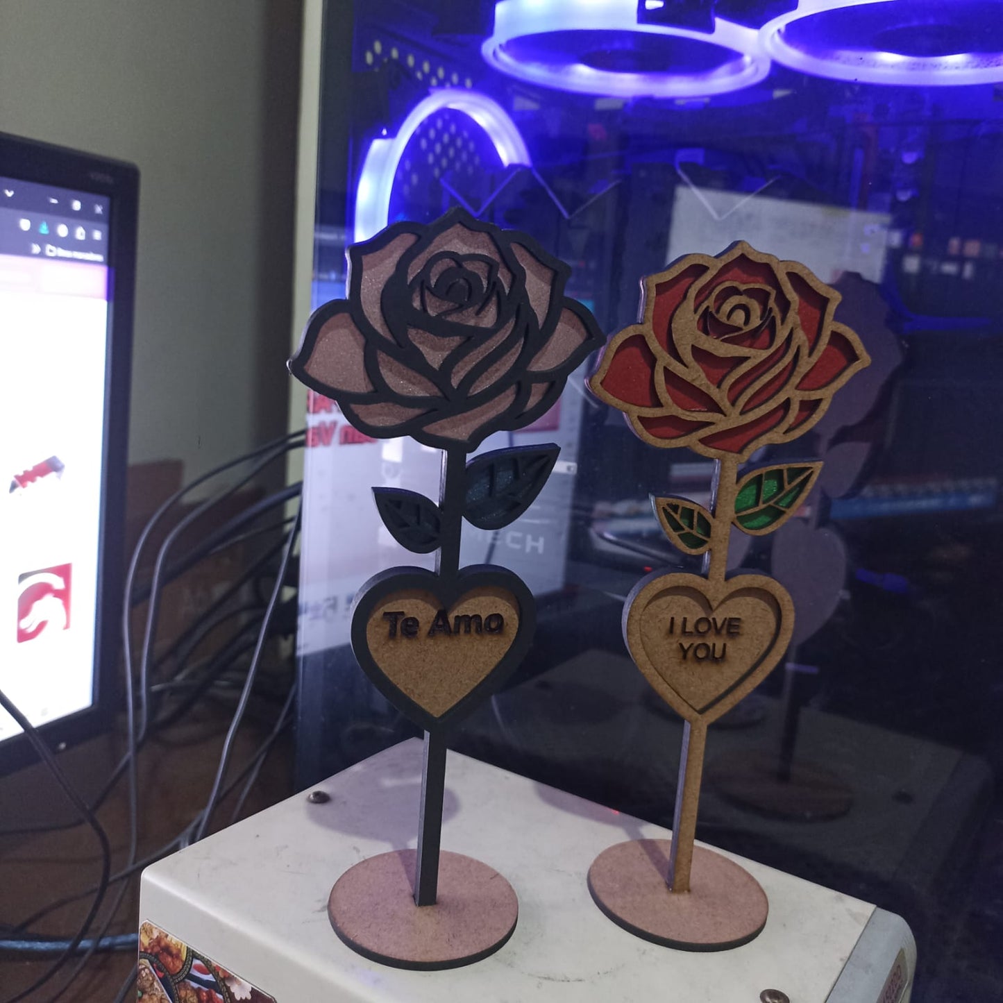 Rosa para san valentin